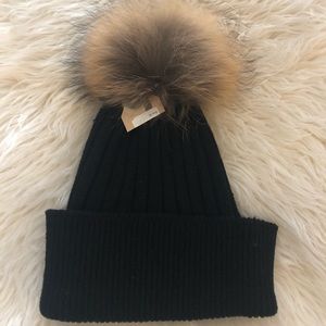 Knit hat with Pom Pom
